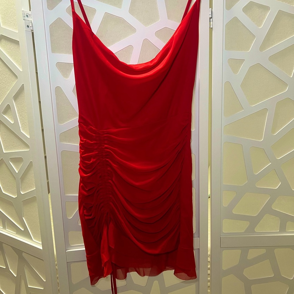 Red mini dress | size 6